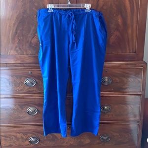 Cherokee Lux Royal Blue Scrub Pants XLP